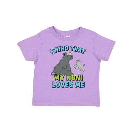 Inktastic Rhino That My Noni Loves Me with Cute Rhinos Gift Toddler Boy or Toddler Girl T-Shirt
Inktastic Rhino That My Noni Loves Me with Cute Rhinos Gift Toddler Boy or Toddler Girl T-Shirt