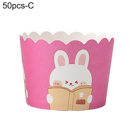 VEAREAR Cake Cup 50Pcs No Glue Bonding Festive Creative Disposable Vibrant Color Baking Cup
VEAREAR Cake Cup 50Pcs No Glue Bonding Festive Creative Disposable Vibrant Color Baking Cup