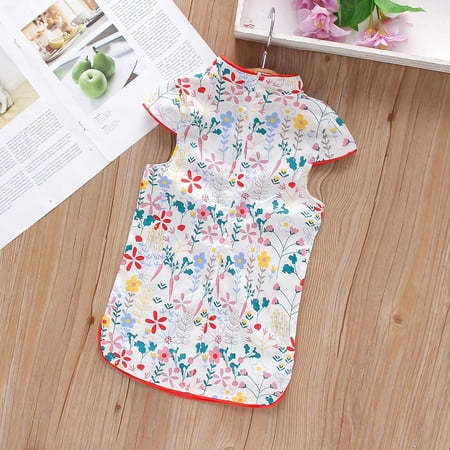 Aayomet Flower Girl Dresses For Wedding Floral Printed Toddler Dress Baby Girls Short Princess Sleeve Cheongsam Girls White 6-12 Months
Aayomet Flower Girl Dresses For Wedding Floral Printed Toddler Dress Baby Girls Short Princess Sleeve Cheongsam Girls White 6-12 Months
