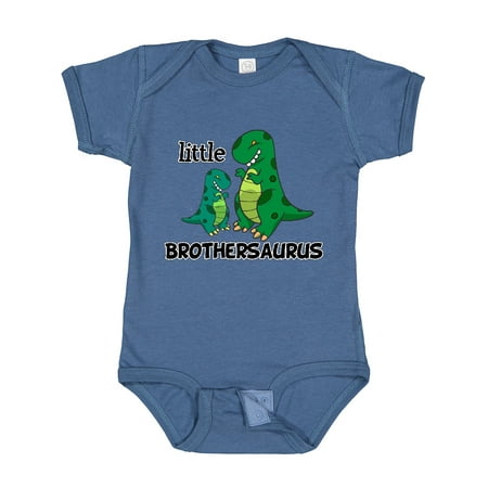 Inktastic Little Brothersaurus Gift Baby Boy Bodysuit