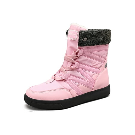 Fangasis Womens Casual Snow Boots Plush Lining Comfort Winter Warm Shoes Work Breathable Mid Calf Boot Pink 8.5
Fangasis Womens Casual Snow Boots Plush Lining Comfort Winter Warm Shoes Work Breathable Mid Calf Boot Pink 8.5