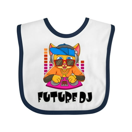 Inktastic Future DJ Deejay Gift Baby Boy or Baby Girl Bib