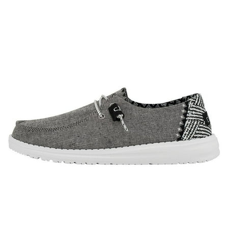 HEYDUDE Shoes Women s Wendy Chambray Onyx - 121414203