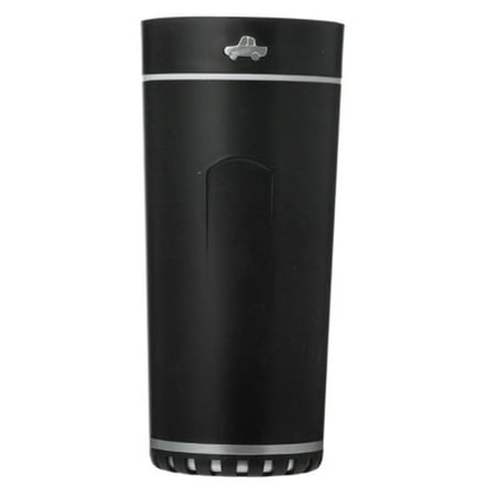 300Ml LED Night Light Humidifier USB Humidifier for Bedroom Black