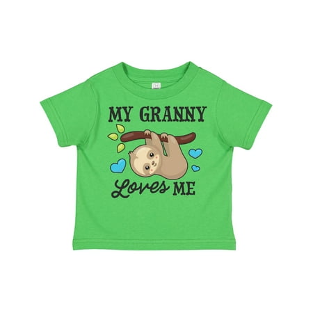 Inktastic My Granny Loves Me with Sloth and Hearts Gift Toddler Boy or Toddler Girl T-Shirt
Inktastic My Granny Loves Me with Sloth and Hearts Gift Toddler Boy or Toddler Girl T-Shirt