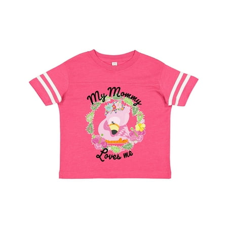 Inktastic Baby Flamingo My Mommy Loves Me in Flower Wreath Gift Toddler Boy or Toddler Girl T-Shirt
Inktastic Baby Flamingo My Mommy Loves Me in Flower Wreath Gift Toddler Boy or Toddler Girl T-Shirt