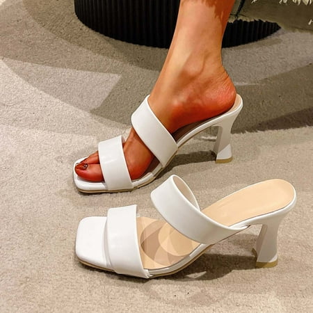 AXXD White Sandals for Women Clearance Under $10 Sandals Block Heel Sandals Outdoor Outdoor Summer Open Toe Elegant Casual Sandals
AXXD White Sandals for Women Clearance Under $10 Sandals Block Heel Sandals Outdoor Outdoor Summer Open Toe Elegant Casual Sandals