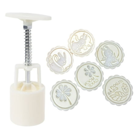 JULYING 50g Mooncake Stamps Mid-Autumn Theme Mooncake Molds Festival Hand Press Dessert Moulds Kitchen Pastry Decorating Gadgets
JULYING 50g Mooncake Stamps Mid-Autumn Theme Mooncake Molds Festival Hand Press Dessert Moulds Kitchen Pastry Decorating Gadgets