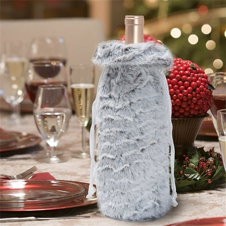 Klycj Home Decor 2PC Christmas Fancy Home Party Wine Bottle Bag Cover Christmas Table Decor Gifts
Klycj Home Decor 2PC Christmas Fancy Home Party Wine Bottle Bag Cover Christmas Table Decor Gifts