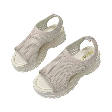 Cathalem Women Fish Mouth Sandals Wedge Platform Platform Sandals Boho Sandals Summer Fashion Beach Sandals Platform Sandals White 40
Cathalem Women Fish Mouth Sandals Wedge Platform Platform Sandals Boho Sandals Summer Fashion Beach Sandals Platform Sandals White 40