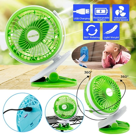 Portable Fan Rechargeable Battery USB Mini Rotation Clip On for Baby Stroller Car Camping Desk
Portable Fan Rechargeable Battery USB Mini Rotation Clip On for Baby Stroller Car Camping Desk