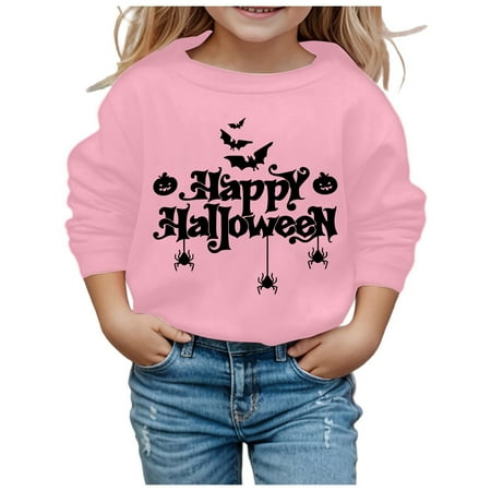Xijirk Kids Halloween Costumes Halloween Girls Sweatshirt Autumn and Winter Children s Warm Tops Cozy Festive Letter Bat Pumpkin Pattern Casual Style Size 4-5 Years
Xijirk Kids Halloween Costumes Halloween Girls Sweatshirt Autumn and Winter Children s Warm Tops Cozy Festive Letter Bat Pumpkin Pattern Casual Style Size 4-5 Years