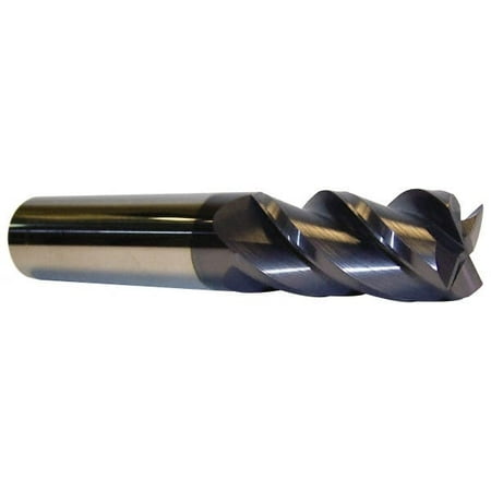Accupro 3/16 5/8 LOC 3/16 Shank Diam 2 OAL 4 Flute Solid Carbide Square End Mill Single End AlTiN Finish Spiral Flute 40° Helix Centercutting Right Hand Cut Right Hand Flute
Accupro 3/16 5/8 LOC 3/16 Shank Diam 2 OAL 4 Flute Solid Carbide Square End Mill Single End AlTiN Finish Spiral Flute 40° Helix Centercutting Right Hand Cut Right Hand Flute