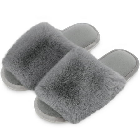 Bergman Kelly Women s Fuzzy Faux Fur Slide Slippers Starlet Collection - Scuff Style (US Company)
Bergman Kelly Women s Fuzzy Faux Fur Slide Slippers Starlet Collection - Scuff Style (US Company)