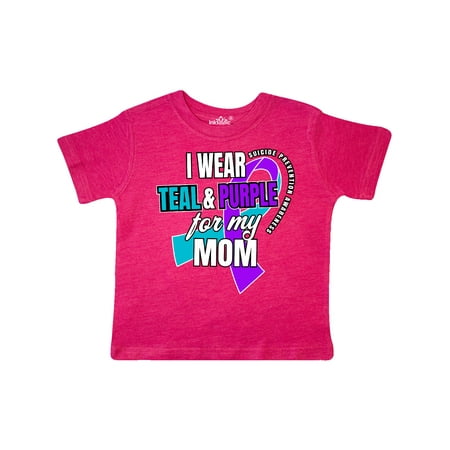 Inktastic Suicide Prevention I Wear Teal and Purple for My Mom Gift Toddler Boy or Toddler Girl T-Shirt
Inktastic Suicide Prevention I Wear Teal and Purple for My Mom Gift Toddler Boy or Toddler Girl T-Shirt