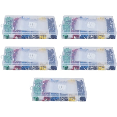 3900Pcs Dual Bootlace Ferrule Teminator Kit Electrical Crimp Dual Entry Cord End Wire Terminal Connector
3900Pcs Dual Bootlace Ferrule Teminator Kit Electrical Crimp Dual Entry Cord End Wire Terminal Connector