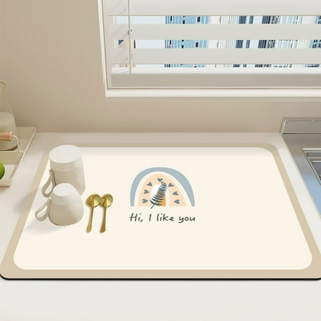Twinkseal Compact Dish Drying Mat Versatile Dish Drying Mat Super Absorbent Easy to Clean Perfect for Kitchen Countertops More
Twinkseal Compact Dish Drying Mat Versatile Dish Drying Mat Super Absorbent Easy to Clean Perfect for Kitchen Countertops More