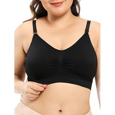 20pcs Women Bra Vest Front Buckle Breastfeeding Tank Top Stretch Workout Sport Shaping Underwear Black 3XL
20pcs Women Bra Vest Front Buckle Breastfeeding Tank Top Stretch Workout Sport Shaping Underwear Black 3XL