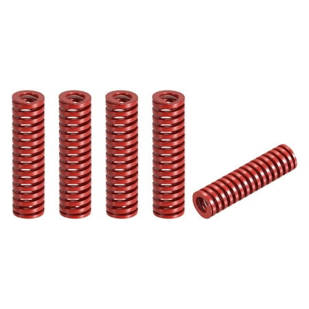 Die Spring 5 Pack 16mm OD 55mm Long Spiral Stamping Medium Load Die Springs Red
Die Spring 5 Pack 16mm OD 55mm Long Spiral Stamping Medium Load Die Springs Red