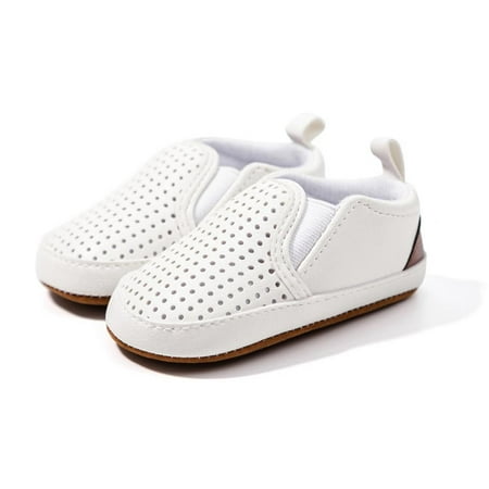 Final Clear Out! Infant Sneakers Baby Boys Girls Shoes With Mesh Holes Cozy Slip-on PU Leather First Walkers Casual Prewalker Crib Shoes 0-18M
Final Clear Out! Infant Sneakers Baby Boys Girls Shoes With Mesh Holes Cozy Slip-on PU Leather First Walkers Casual Prewalker Crib Shoes 0-18M