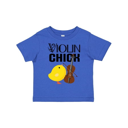 Inktastic Violin Chick Violinist Music Gift Gift Toddler Toddler Girl T-Shirt