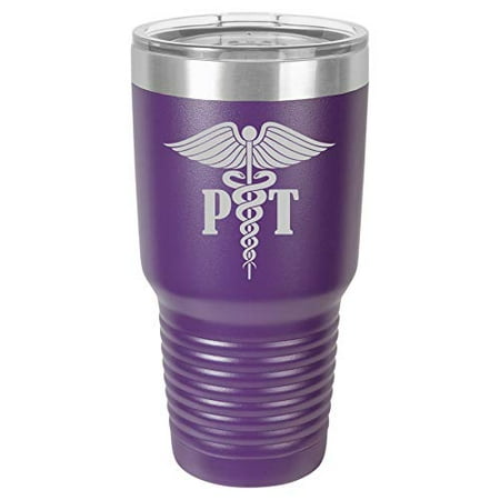 Tumbler Stainless Steel Vacuum Insulated Travel Mug PT Physical Therapist (Purple 30 oz)
Tumbler Stainless Steel Vacuum Insulated Travel Mug PT Physical Therapist (Purple 30 oz)