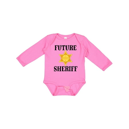 Inktastic Future Sheriff Badge Outfit Gift Baby Boy or Baby Girl Long Sleeve Bodysuit
Inktastic Future Sheriff Badge Outfit Gift Baby Boy or Baby Girl Long Sleeve Bodysuit
