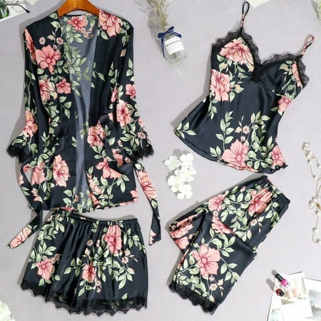 Zedker Robes For Women Terry Cloth Robes For Women Sexy Wireless Rimless Pajamas Lace Nightdress Silk Underwear Women Sleepwear Clearance
Zedker Robes For Women Terry Cloth Robes For Women Sexy Wireless Rimless Pajamas Lace Nightdress Silk Underwear Women Sleepwear Clearance