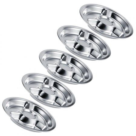 Tableware Food-grade Durable Round Divided Service Plate Stainless Steel Service Plate Partition Deepened For Children Use Home Kitchen Accessory
Tableware Food-grade Durable Round Divided Service Plate Stainless Steel Service Plate Partition Deepened For Children Use Home Kitchen Accessory