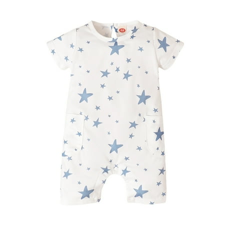 Mikrdoo Infant Baby Boys Romper Stars Print 12 Months Boys Jumpsuits Summer 18 Months Boys Short Sleeve One Piece Bodysuits White
Mikrdoo Infant Baby Boys Romper Stars Print 12 Months Boys Jumpsuits Summer 18 Months Boys Short Sleeve One Piece Bodysuits White
