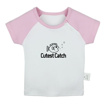 Cutest Catch Funny T shirt For Baby Newborn Babies T-shirts Infant Tops 0-24M Kids Graphic Tees Clothing (Short Pink Raglan T-shirt 6-12 Months)
Cutest Catch Funny T shirt For Baby Newborn Babies T-shirts Infant Tops 0-24M Kids Graphic Tees Clothing (Short Pink Raglan T-shirt 6-12 Months)