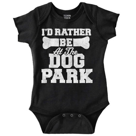 Rather Be Dog Park Pet Puppy Owner Romper Boys or Girls Infant Baby Brisco Brands 24M
Rather Be Dog Park Pet Puppy Owner Romper Boys or Girls Infant Baby Brisco Brands 24M