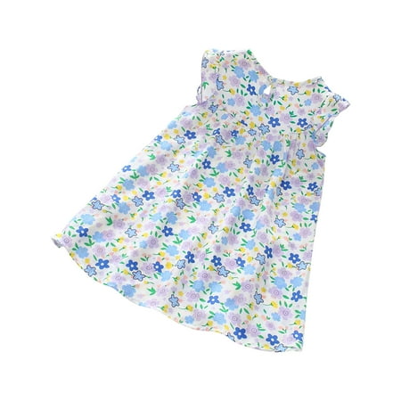 ZCFZJW Toddler Kids Baby Girls Ruffle Dress Fashion Cute Sleeveless Sweet Flower Print Summer Beach Princess Sun Dress #01-Purple 2-3Years
ZCFZJW Toddler Kids Baby Girls Ruffle Dress Fashion Cute Sleeveless Sweet Flower Print Summer Beach Princess Sun Dress #01-Purple 2-3Years