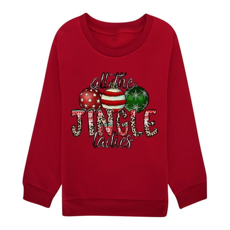 BELLZELY Family Christmas Pajamas Clearance Jingle Ladies Women s Parent-Child Dress Long Sleeved Trendyable Printing Long Sleeved Round Neck Sweater Top (Child)
BELLZELY Family Christmas Pajamas Clearance Jingle Ladies Women s Parent-Child Dress Long Sleeved Trendyable Printing Long Sleeved Round Neck Sweater Top (Child)