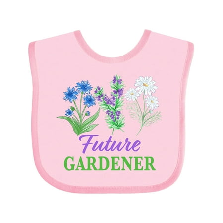 Inktastic Future Gardener Gift Baby Boy or Baby Girl Bib