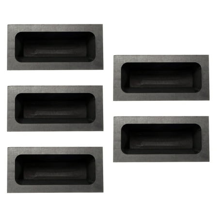 5X 85 Oz Gold Large Graphite Ingot Mold Melting Casting Refining Scrap Bar Crucible
5X 85 Oz Gold Large Graphite Ingot Mold Melting Casting Refining Scrap Bar Crucible