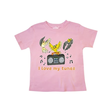 Inktastic I Love My Tunes Dancing Cockatiels with Radio Gift Toddler Boy or Toddler Girl T-Shirt
Inktastic I Love My Tunes Dancing Cockatiels with Radio Gift Toddler Boy or Toddler Girl T-Shirt