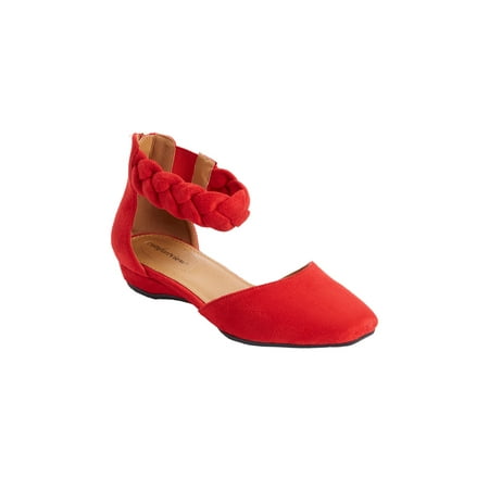 Comfortview Women s Wide Width The Rayna Flat
