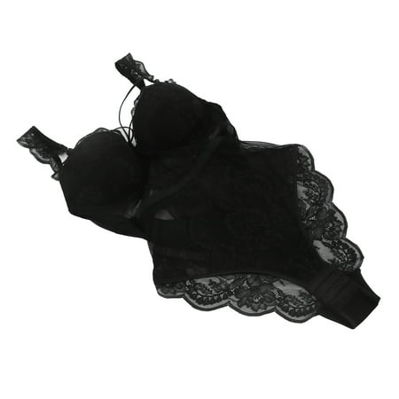 OnePieceLaceUnderwear Soft Cups Comfortable LaceBodysuit For WeddingNight Black 80C
OnePieceLaceUnderwear Soft Cups Comfortable LaceBodysuit For WeddingNight Black 80C