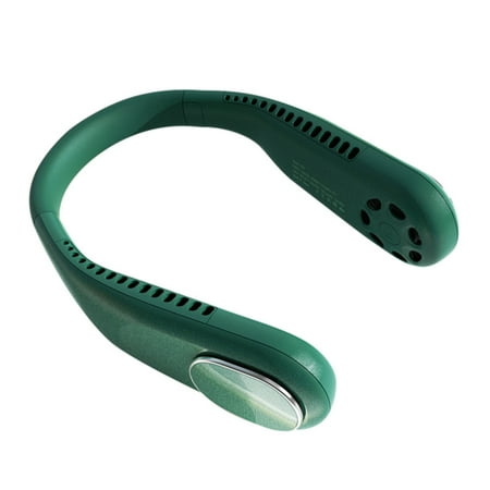 Portable Neck Fan Hands Free Bladeless Hanging Sport Fan Portable Neck Fan Mini Neck-Hanging Double Fan Lazy Neckband Fan For Outdoor No Blades Will Not Hit Face & Hair Green
Portable Neck Fan Hands Free Bladeless Hanging Sport Fan Portable Neck Fan Mini Neck-Hanging Double Fan Lazy Neckband Fan For Outdoor No Blades Will Not Hit Face & Hair Green