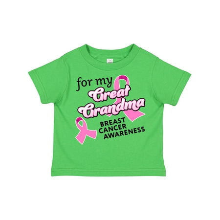 Inktastic For My Great Grandma-Breast Cancer Awareness Gift Toddler Boy or Toddler Girl T-Shirt
Inktastic For My Great Grandma-Breast Cancer Awareness Gift Toddler Boy or Toddler Girl T-Shirt