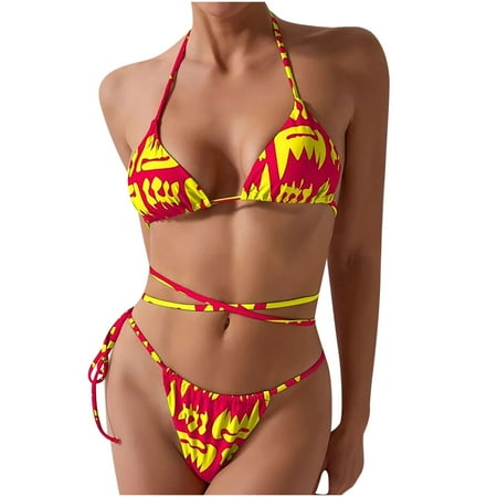 TIANEK Women Bikini 2023 Retro No Rims Solid Padded Bra Sport Yoga Summer Split Japan Mother s Day Halter Show Waist Swimsuit for Women Clearance
TIANEK Women Bikini 2023 Retro No Rims Solid Padded Bra Sport Yoga Summer Split Japan Mother s Day Halter Show Waist Swimsuit for Women Clearance