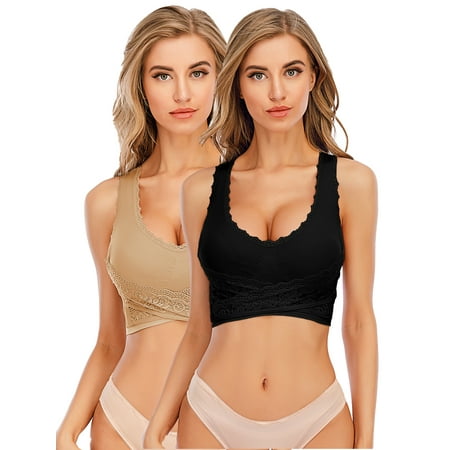 1/2/3 pcs Womens Yoga Bra Wireless Lace Seamless Front Cross Side Buckle Sport Bra Sexy Lace Yoga Running Bras
1/2/3 pcs Womens Yoga Bra Wireless Lace Seamless Front Cross Side Buckle Sport Bra Sexy Lace Yoga Running Bras