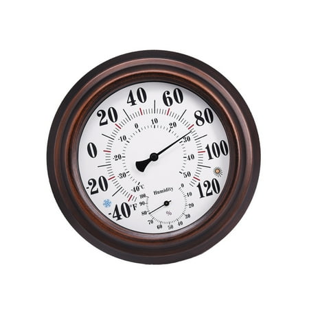 Thermometer Hygrometer Decorative Hanging Antique Large Indoor Outdoor Temperature Monitor Wall Instrument Tools for Room
Thermometer Hygrometer Decorative Hanging Antique Large Indoor Outdoor Temperature Monitor Wall Instrument Tools for Room