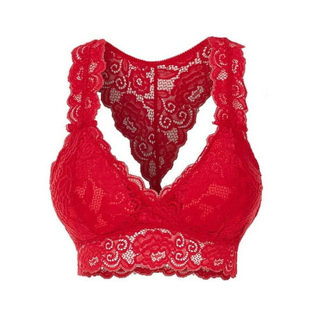 

Uerlsty Womens Lace Bralette Bralet Bra Bustier Sexy Camisole Cami Vest Tank Crop Tops