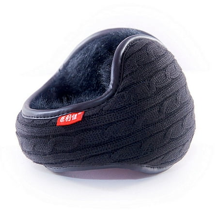 Unisex Soft Earwarmers Warmer Mens Earmuffs Ear Muffs Plush Knitting 02