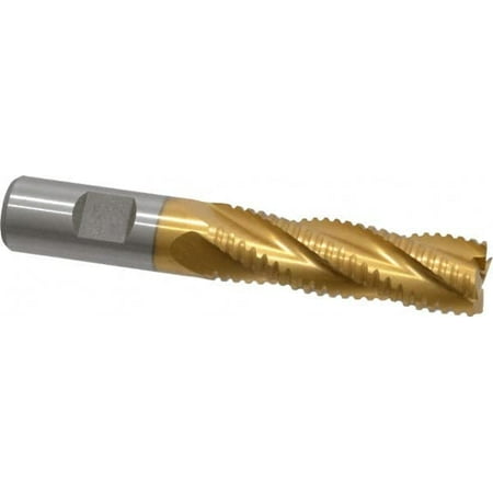 Value Collection 3/4 Diam 2-1/2 LOC 4 Flute Cobalt Roughing & Finishing Square End Mill TiN Finish 4-5/8 OAL 3/4 Shank Diam Weldon Shank 30° Helix Non-Centercutting
Value Collection 3/4 Diam 2-1/2 LOC 4 Flute Cobalt Roughing & Finishing Square End Mill TiN Finish 4-5/8 OAL 3/4 Shank Diam Weldon Shank 30° Helix Non-Centercutting