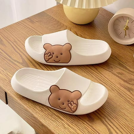 Women‘s Cartoon Cute Bear Slippers Thick Bottom Open Toe Indoor & Outdoor Shoes Women‘s Footwear
Women‘s Cartoon Cute Bear Slippers Thick Bottom Open Toe Indoor & Outdoor Shoes Women‘s Footwear
