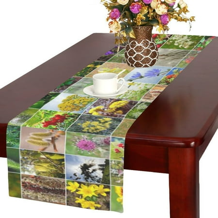 MYPOP Herbs of Siberia Table Runner 16x72 inches