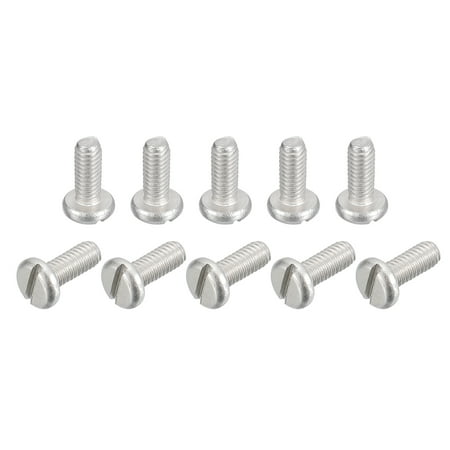 304 Stainless Steel Machine Screws 100 Pack M2.5x6mm Slotted Drive Pan Head Screw Bolts
304 Stainless Steel Machine Screws 100 Pack M2.5x6mm Slotted Drive Pan Head Screw Bolts